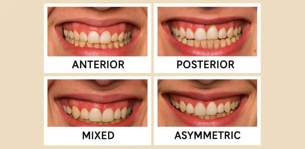 Gummy smile different overview