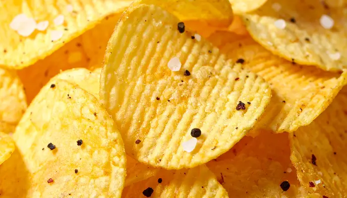 Fatty potato chips
