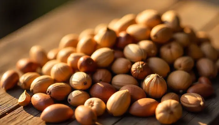 Natural nuts and seeds