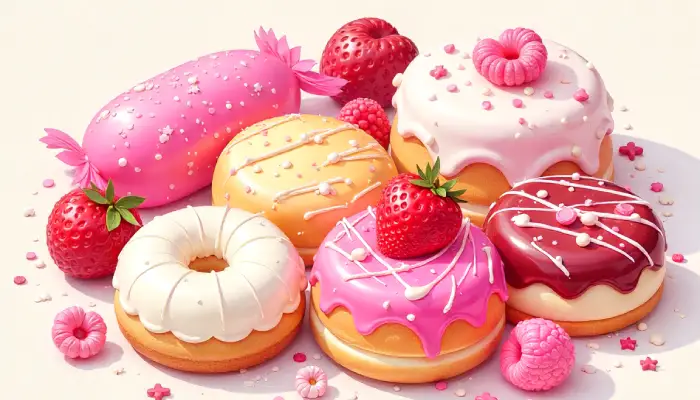 Sugar candy and sweets