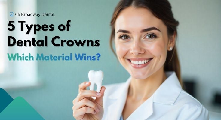 Comparing the Top 5 Types of Dental Crowns