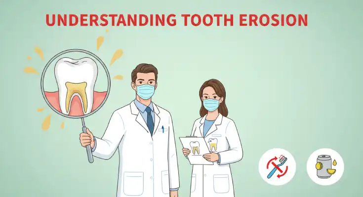 Tooth Erosion at the Gum Line: Causes, Treatment & Prevention