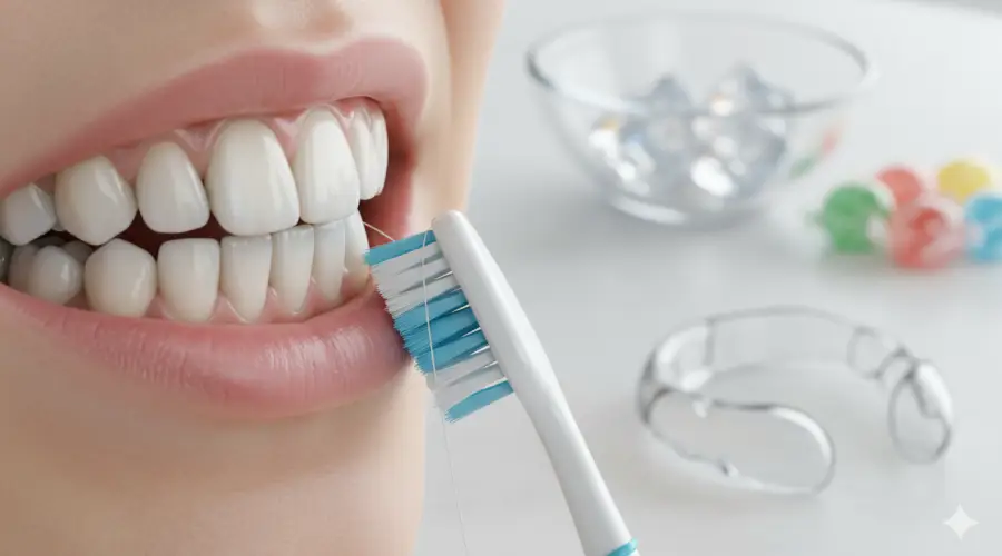 Crown caring for dental