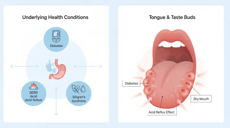 Mouth health conditions