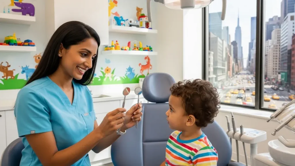 doctor treatment with kid