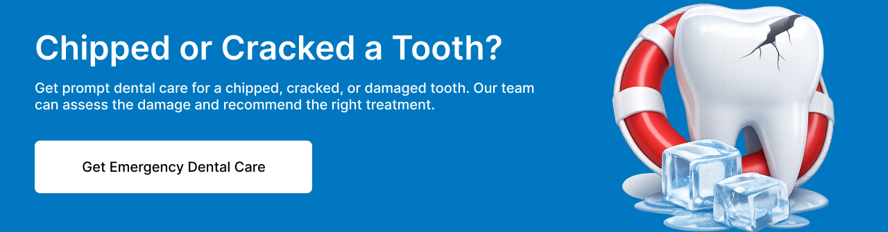 Chipped tooth