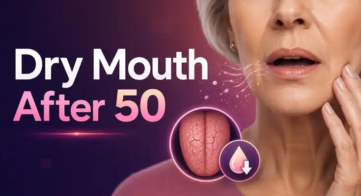 Dry Mouth After 50: Why it Happens & 15 Natural Solutions