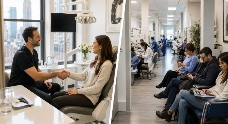 Boutique Dental Studio vs. Corporate Dental Chain: For UES Patients?